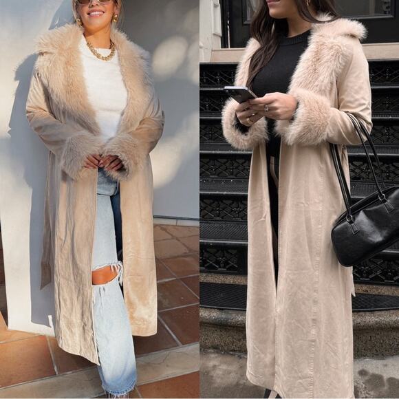 NWT NEW Show Me Your Mumu Penny Lane Long Coat - Picture 4 of 11